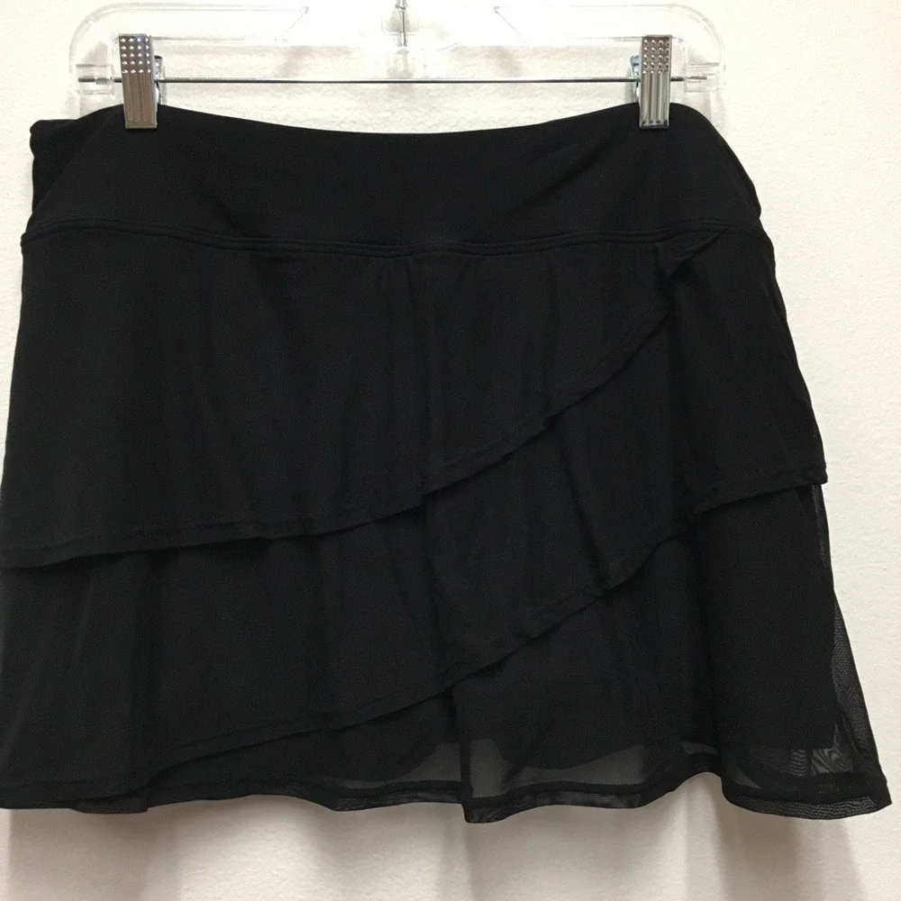 Coco Reef Swim Shorts + Skirt XL Black Beach Hawaii Vacation Travel